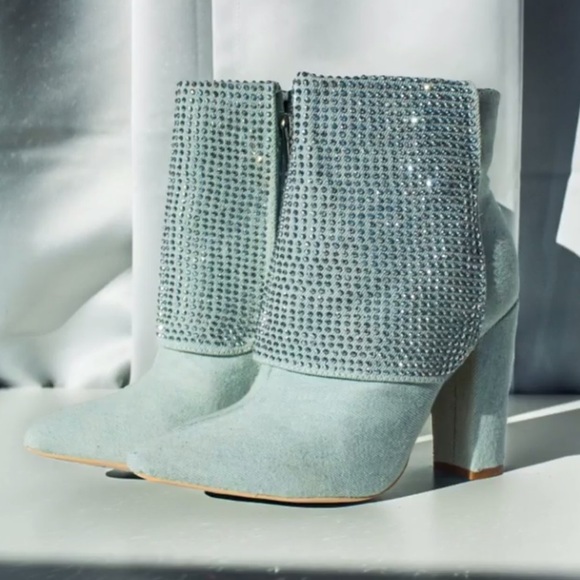 Shoes - Denim booties